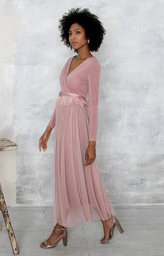 Cassia Top - Dusty Rose