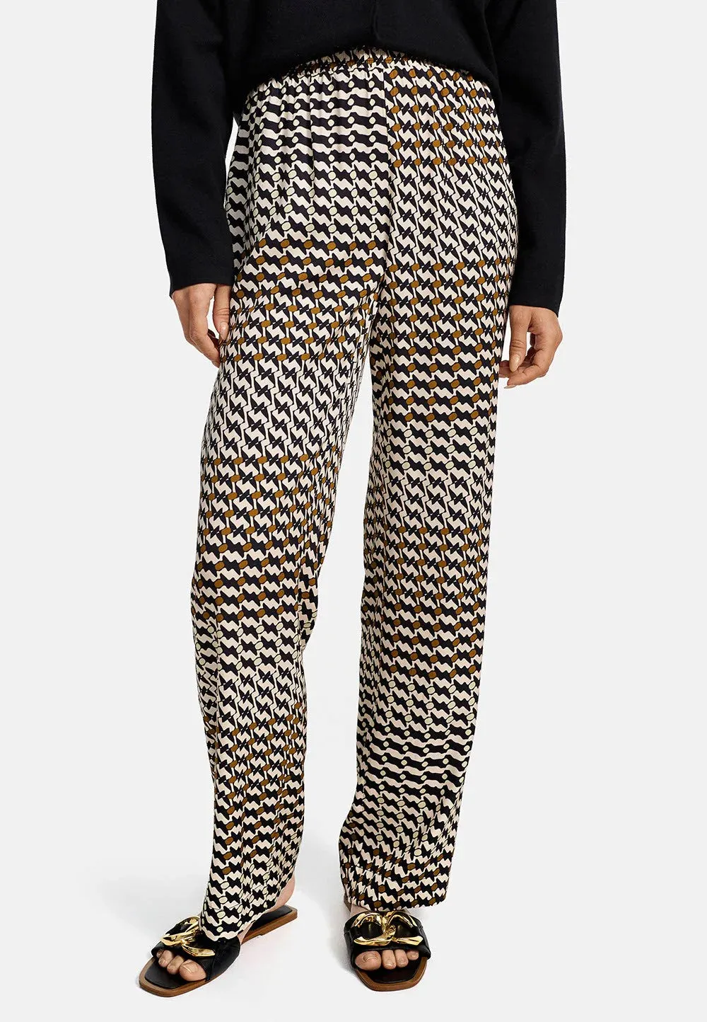 CATNOIR Summer Dot Pattern Trousers