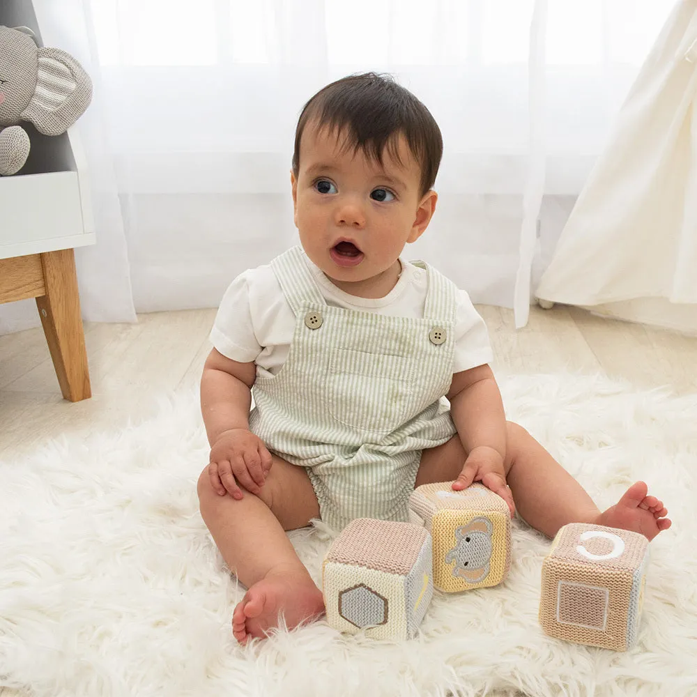 Cotton Knit Soft Blocks - Noah