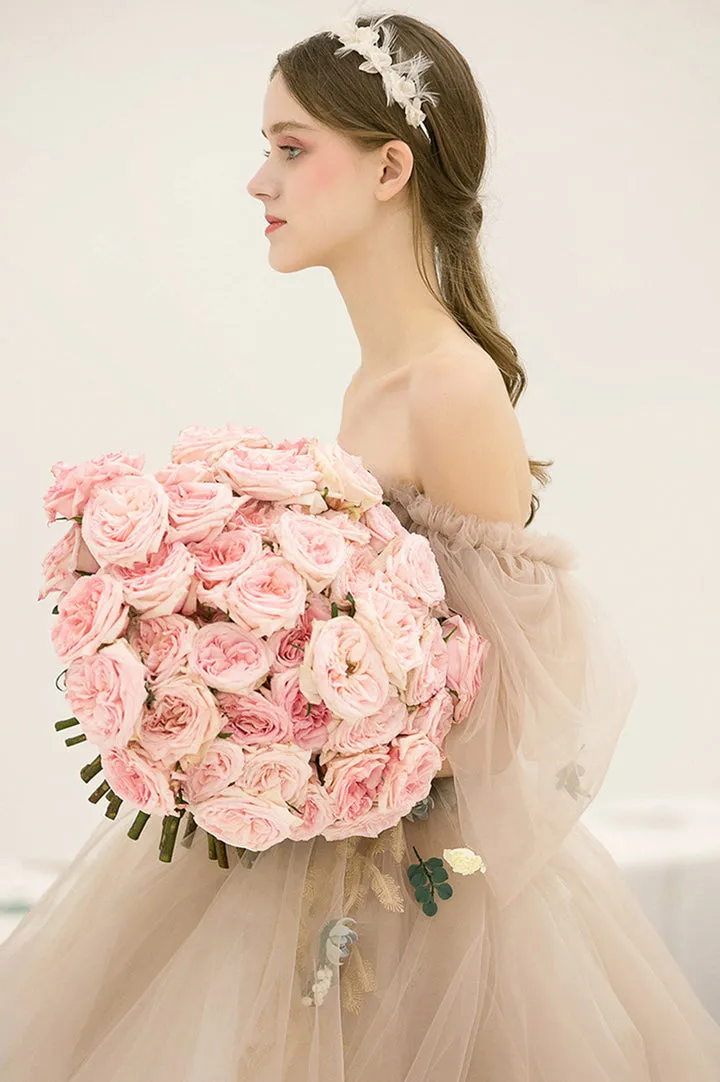 Cute Tulle Short Prom Dresses A-Line Homecoming Dresses Without Flowers