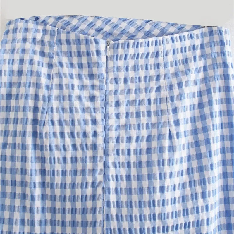 DRAPED ASYMMETRIC SKIRT