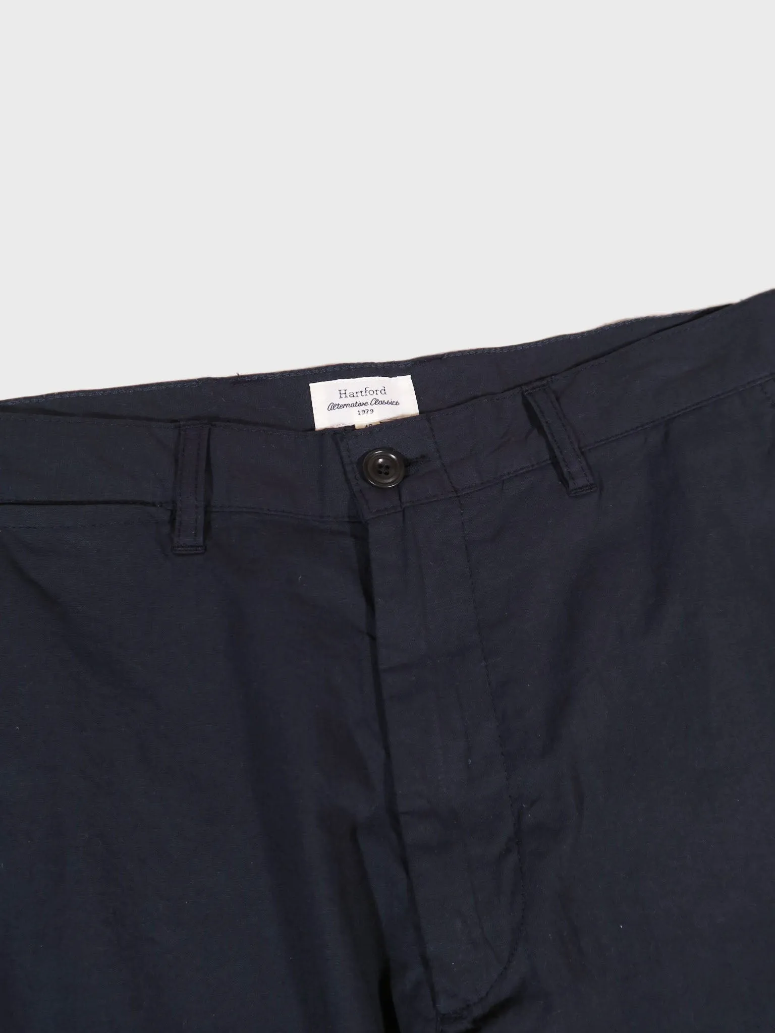 Hartford Tyron Fresco Trousers in Navy