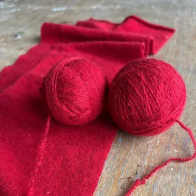 how to unravel a machine knit sweater