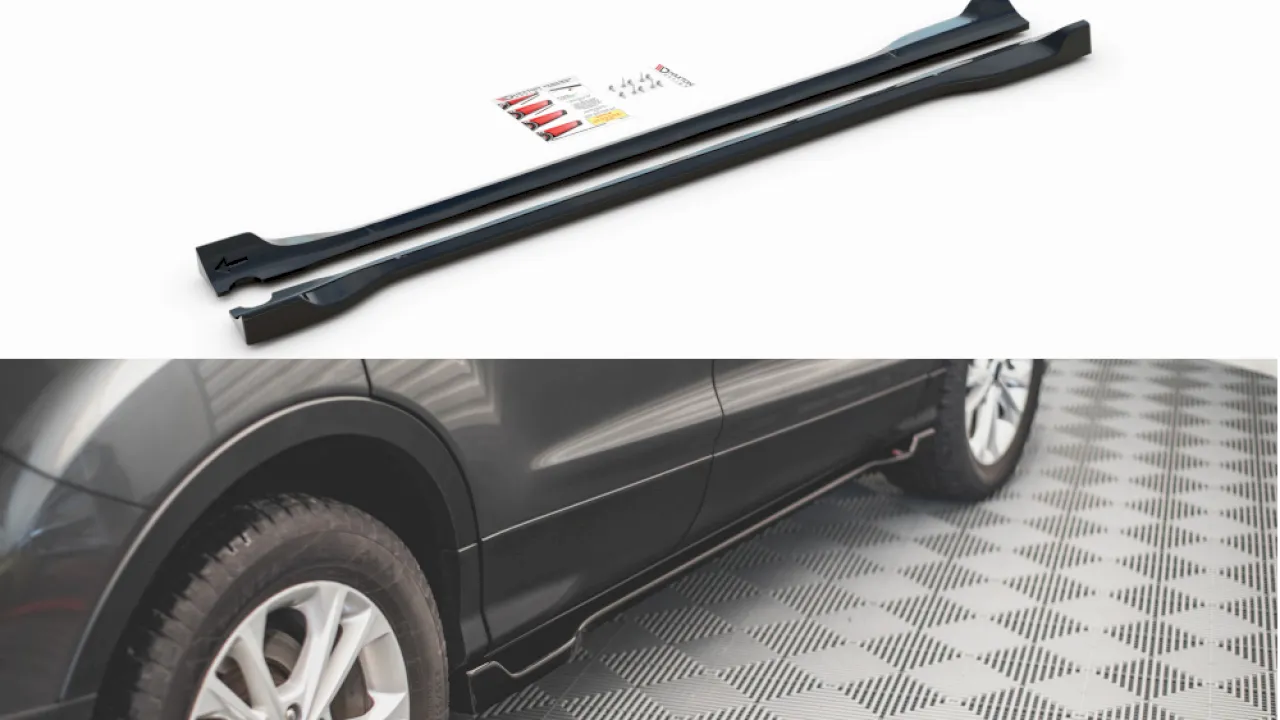 Maxton Design - SIDE SKIRTS DIFFUSERS FORD ESCAPE MK3 (2012-2019)