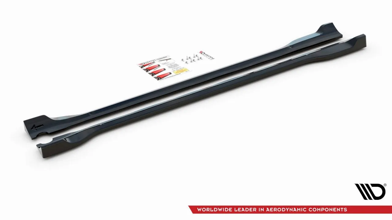 Maxton Design - SIDE SKIRTS DIFFUSERS FORD ESCAPE MK3 (2012-2019)