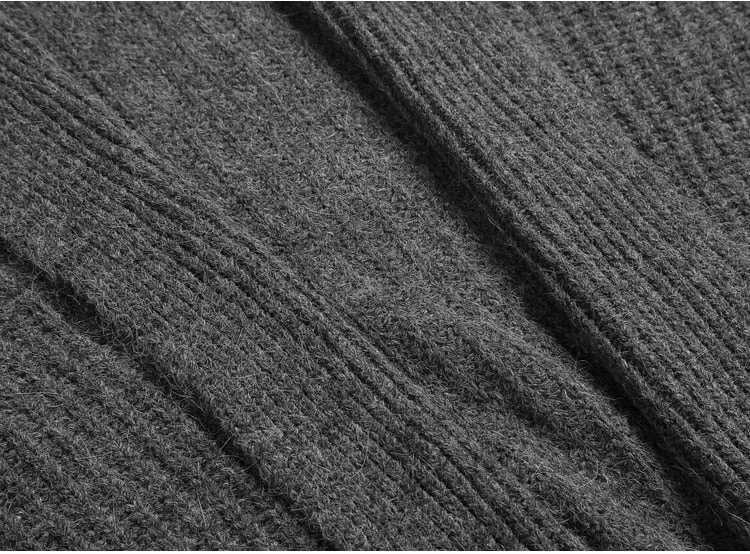 Men's Winter Warm Woolen Slim Knitted Cardigan