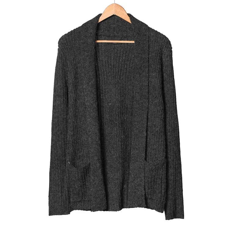 Men's Winter Warm Woolen Slim Knitted Cardigan