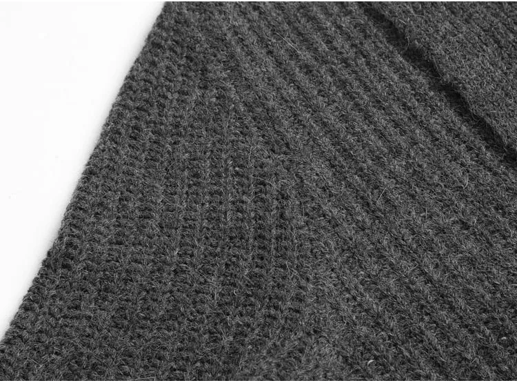 Men's Winter Warm Woolen Slim Knitted Cardigan