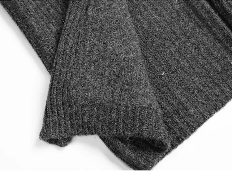 Men's Winter Warm Woolen Slim Knitted Cardigan