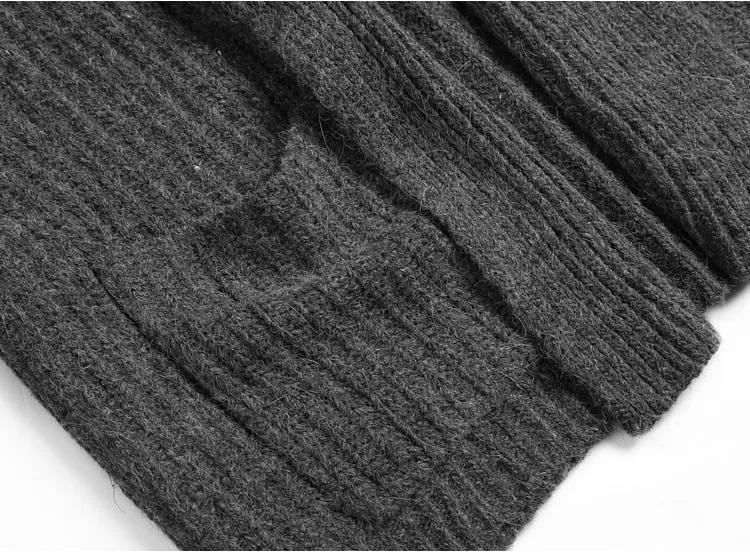 Men's Winter Warm Woolen Slim Knitted Cardigan