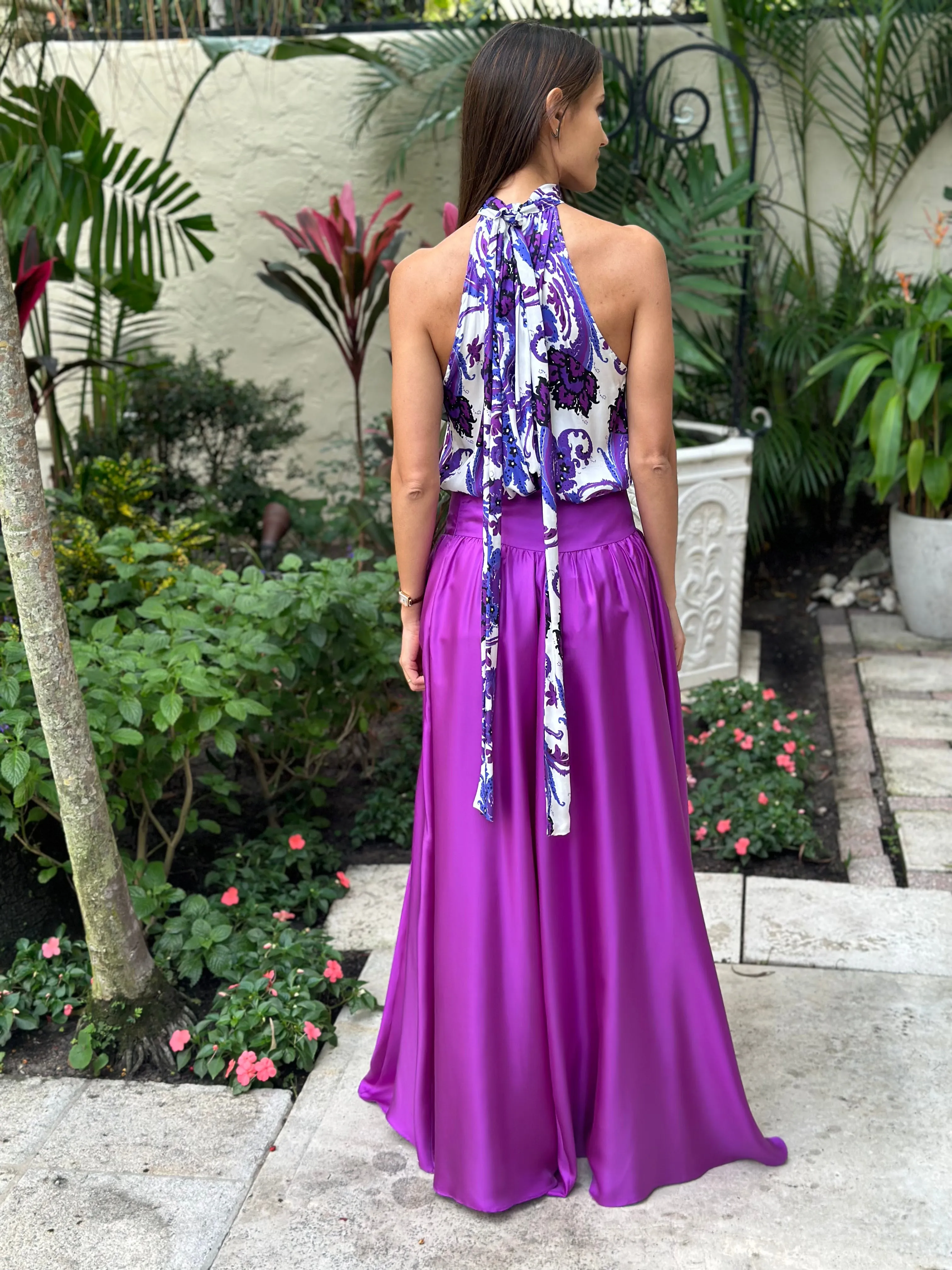 Oud Kenza Skirt Silk