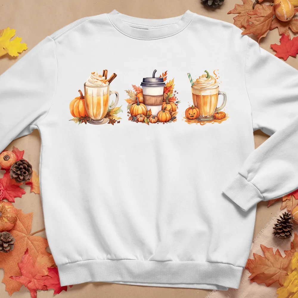 Pumkin Spice shirtsheat, Pumkin Spice Latte, Iced Latte Fall sweatshirt