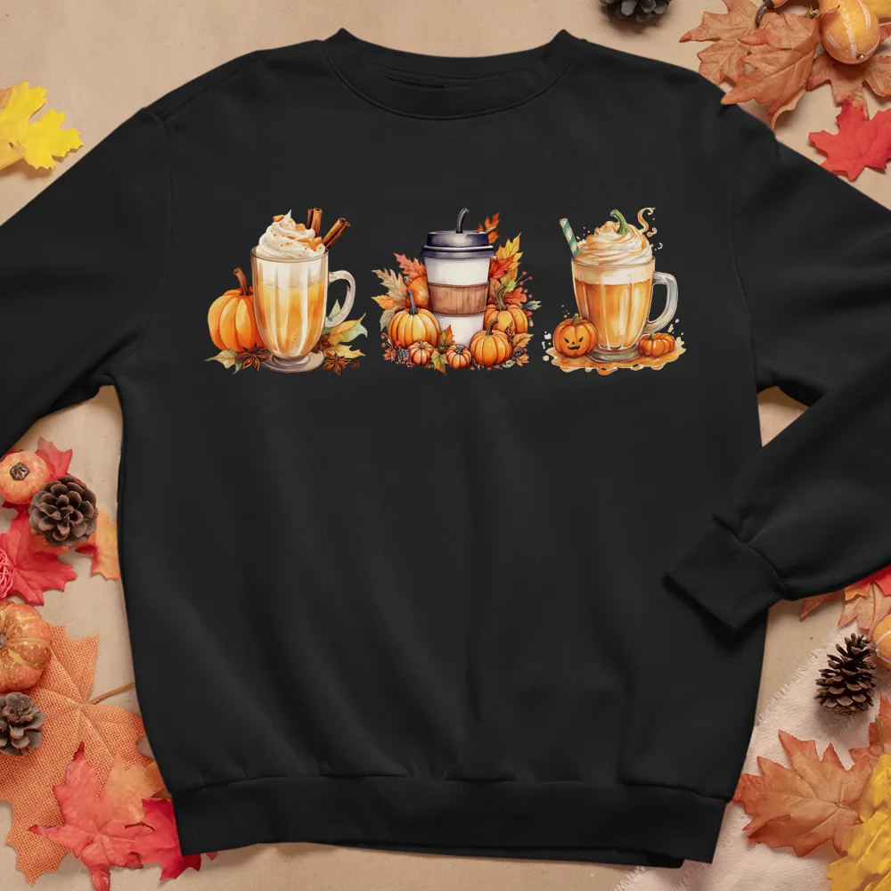 Pumkin Spice shirtsheat, Pumkin Spice Latte, Iced Latte Fall sweatshirt