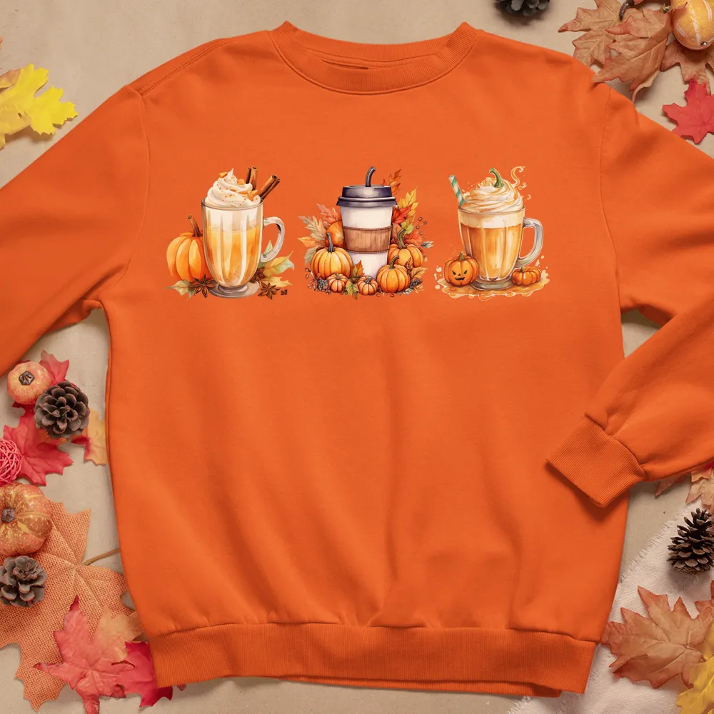Pumkin Spice shirtsheat, Pumkin Spice Latte, Iced Latte Fall sweatshirt