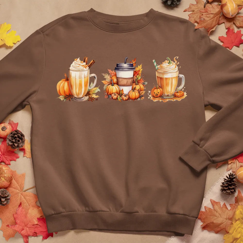 Pumkin Spice shirtsheat, Pumkin Spice Latte, Iced Latte Fall sweatshirt