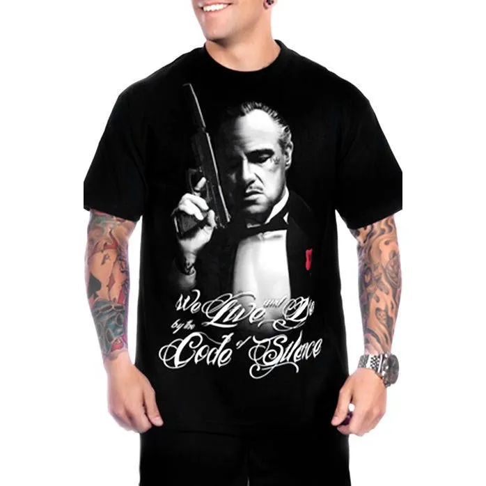 Silencer Black Mens T-Shirt