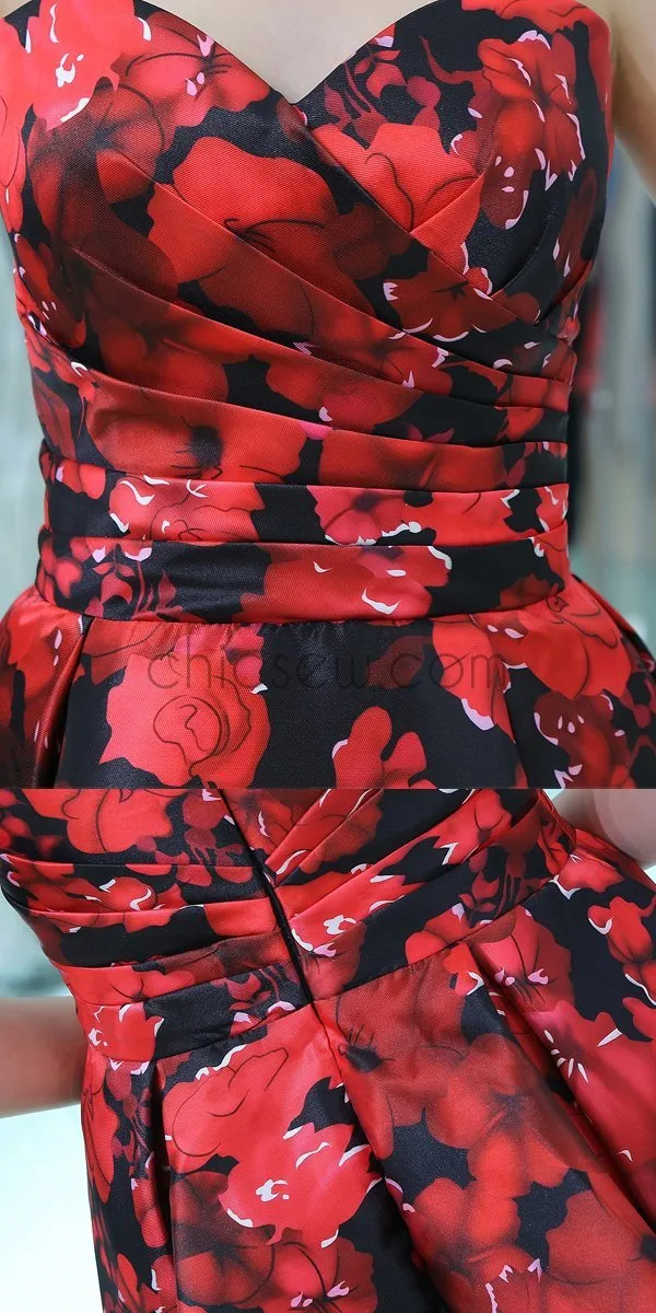 Sweetheart A-Line Unique Deisgn Lovely Homecoing Dresses LMX1174