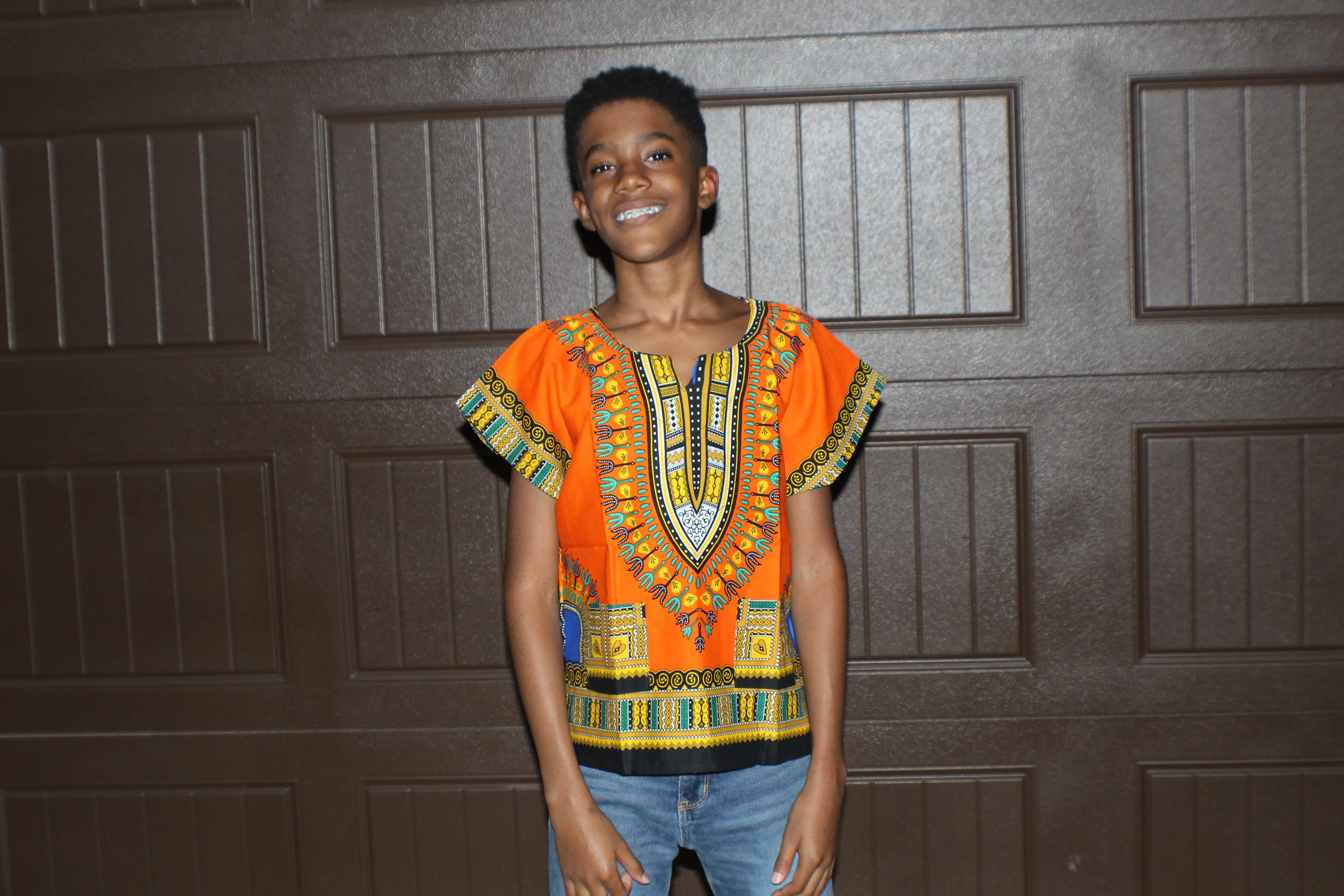 The Future Kids Dashiki Shirt | CATICA Couture