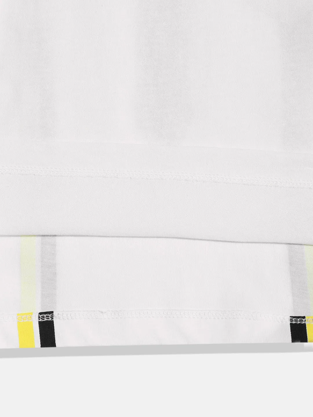 White Captain Pilot 100% Cotton Half Sleeves Tshirt
