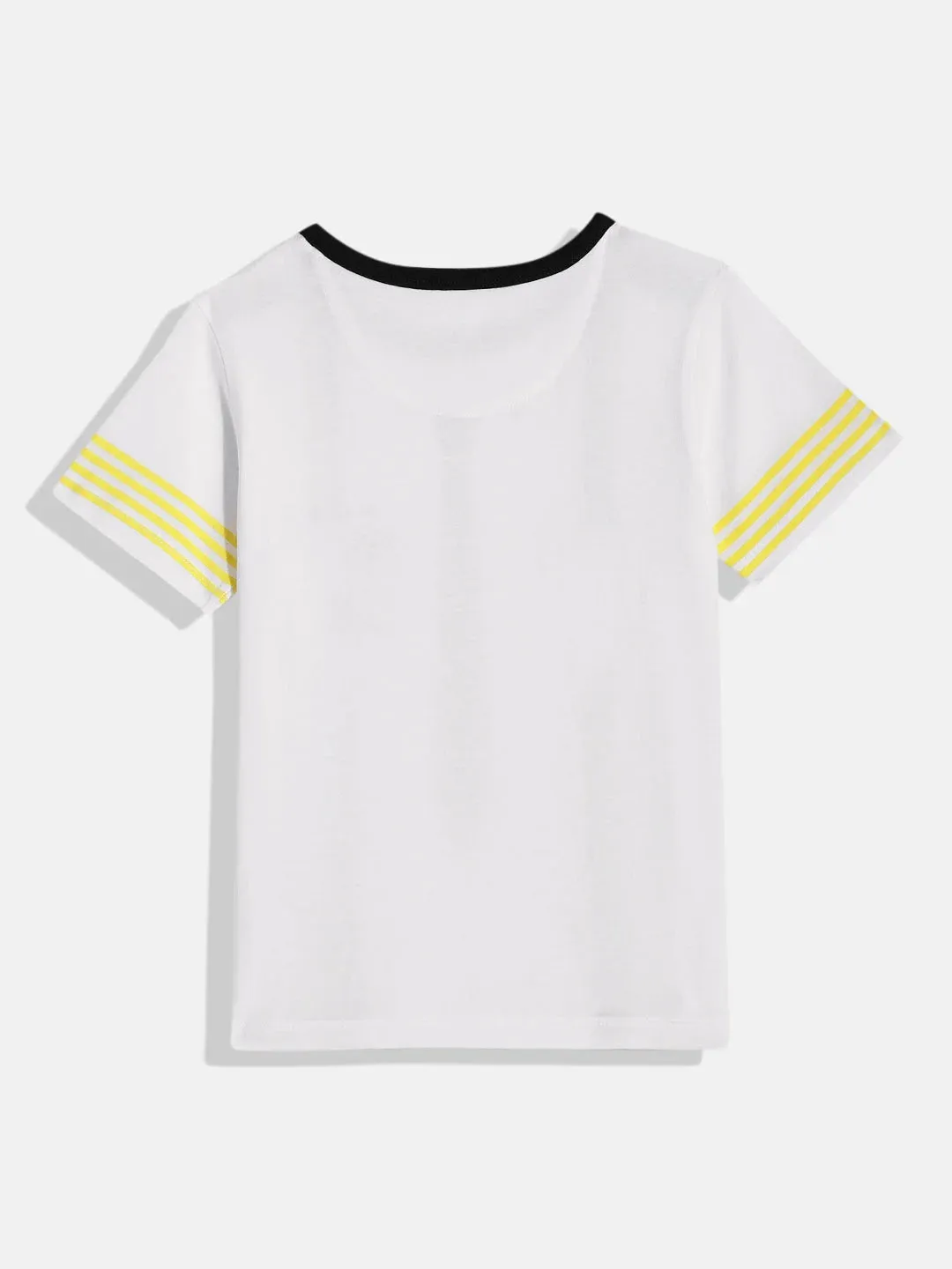 White Captain Pilot 100% Cotton Half Sleeves Tshirt